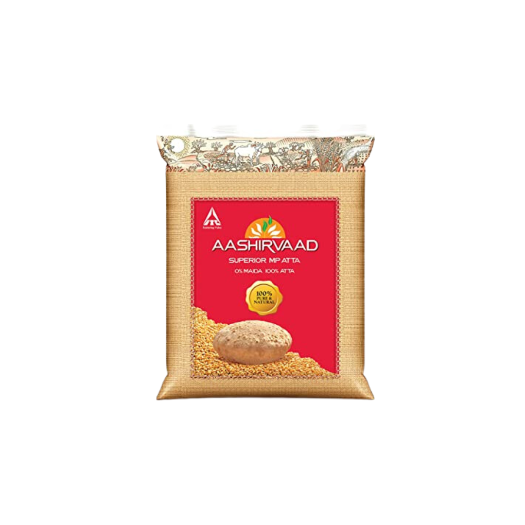 Aashirvaad Whole Wheat Atta (Chakki Atta) - Vidhata Impex